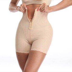 tan shapewear faja tummy control